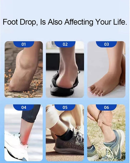 1PC Foot Splint Brace Plantar Fasciitis Night Splint Drop Foot Orthotic Brace Tendonitis Heel and Ankle Pain Foot Support Care