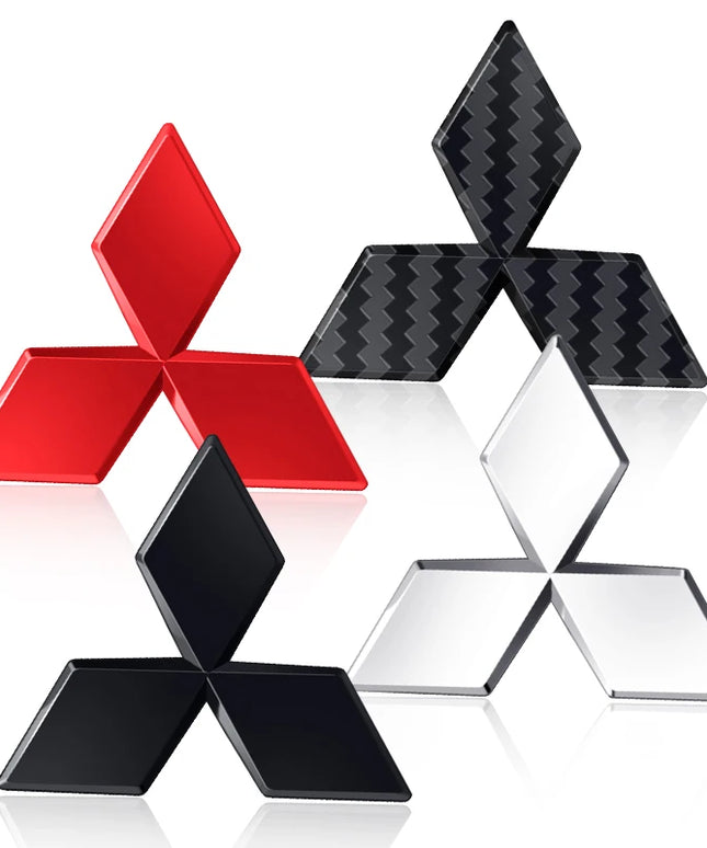 Car Steering Wheel Sticker Badge Decoration Auto Accessories Mitsubishi Outlander Lancer 10 9 ASX RALLIART Eclipse L200 Pajero