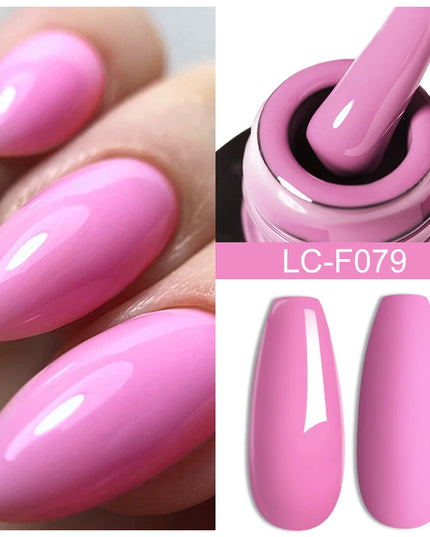 LILYCUTE 15ML Quick Extension Gel Nail Polish Nude Milk White Color Finger Prolong Acrylic Crystal Construction Hard Gel Varnish