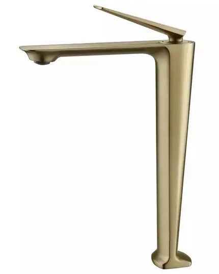 Rose Basin Brushed Gold Tall Bathroom Hot And Cold Black Sink Faucet Deck Mounted Toilet Mixer Water Tap