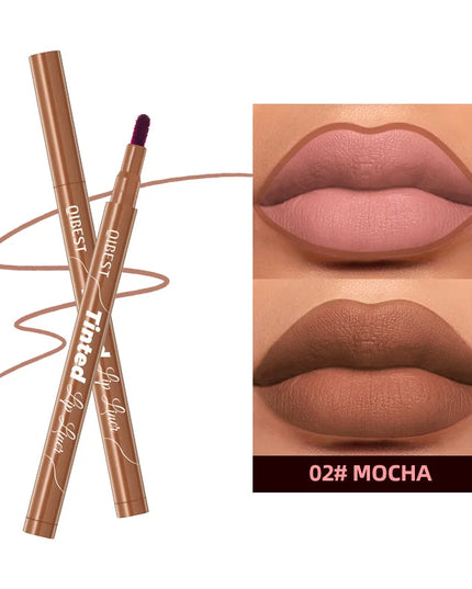 Matte liquid lip liner matte non-stick cup waterproof non-fading lipstick lip pencil