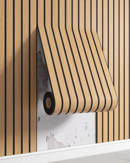 1 Roll of Self-Adhesive Grille 3D Stereo Concave and Convex Wall Panels Living Room Background Wall Decorative Wall Stickers Wallpaper