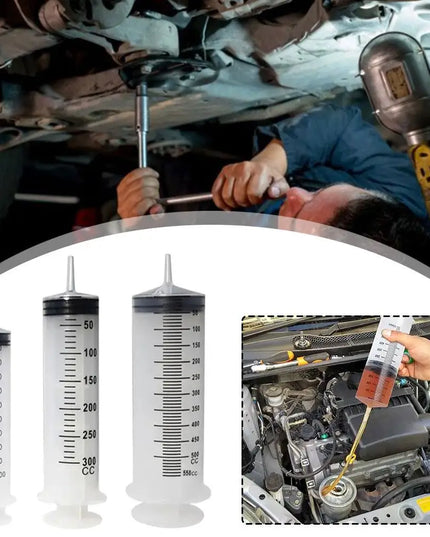 100/300/550ml Car Oil Fluid Extractor Fuel Transfer Hand Pump Dispenser Vacuum Syringe Type Manual Suction Pump Extractor