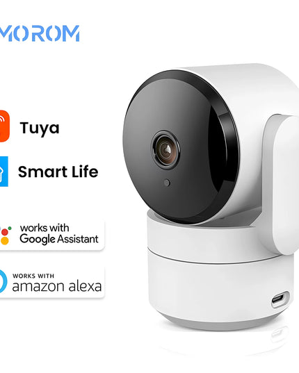 Tuya 1080P Wifi Camera Indoor 360 PTZ Pet Baby Monitor IR Night Vision Ai Detect P2P Surveillance IP Cameras with Google Alexa