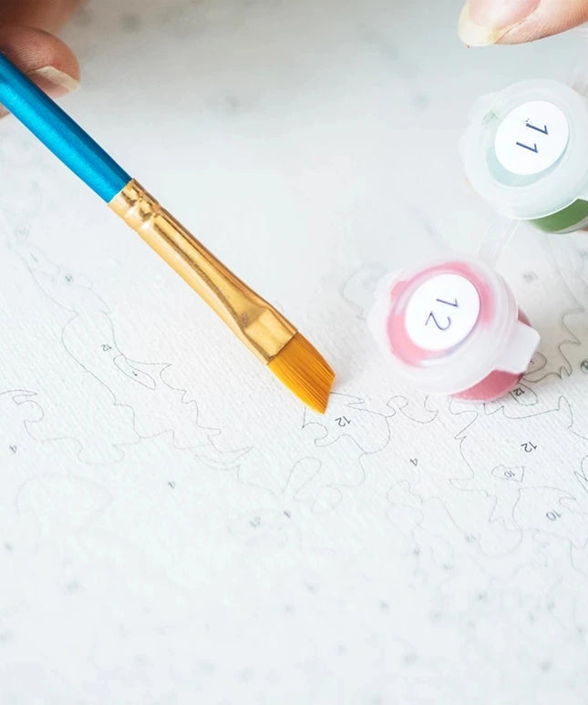 GATYZTORY Paintings By Numbers Kits Abstract Acrylic Paint By Numbers For Adults Figure On Canvas Wall Unique Gift Home Decorati