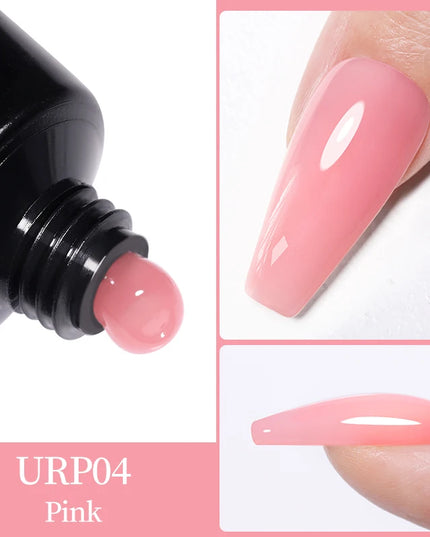 UR SUGAR 15ml Nail Extension Gel Soak Off UV LED Acrylic Crystal White Clear Nude Gel Nail Polish UV Construction Gel