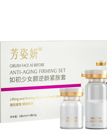 Korea DIY Miracle Face Mask Peptide Hyaluronic Acid Essence Kit Repair Face Lifting Firming Brightening Fine Lines Skin Care