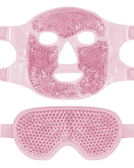 Ice Hot Cold Eye Mask Facial Mask Hot Cold Compress Pack Gel Beads Cold Ice Pack Face Eye Mask Compress Sleeping SPA Beauty Care