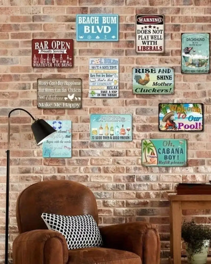 1pc Fall Decor Pumpkin Patch Tin Sign Farmhouse Wall Art Thanksgiving Halloween Autumn Gifts Back-to-school season