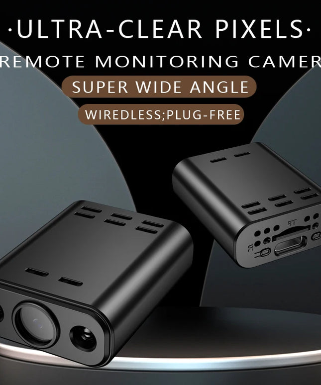 5MP WiFi Camera Indoor Built in Battery Security Protection Mini Camera IR Night Vision Smart Portable CCTV Video Surveillance