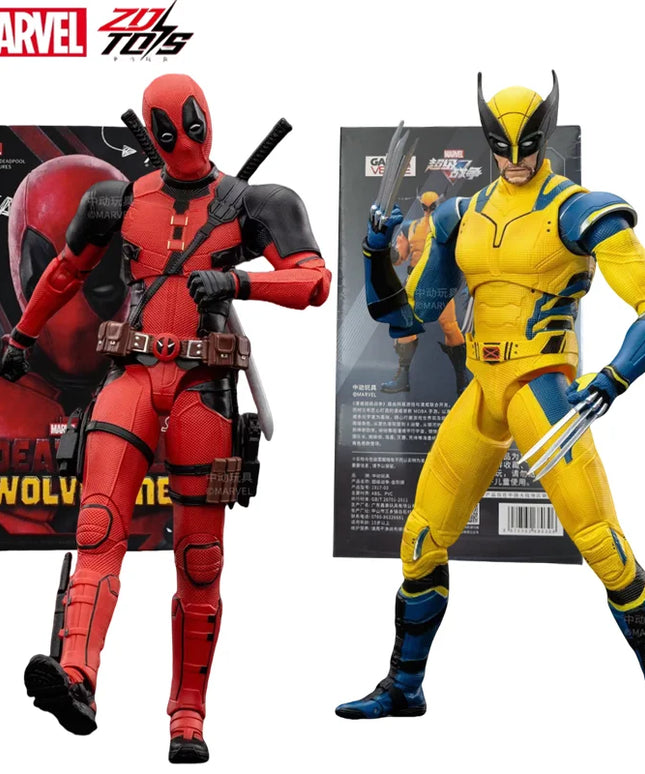 2024 Deadpool & Wolverine Action Figures Movie Version ZD Toy Series  Collections Adult Action Figures Kids Gift