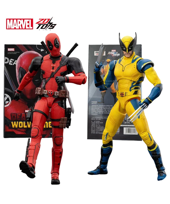 2024 Deadpool & Wolverine Action Figures Movie Version ZD Toy Series  Collections Adult Action Figures Kids Gift