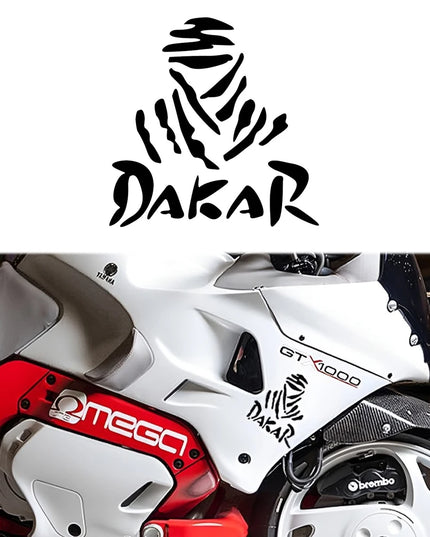 Car Motorcycle Sticker DAKAR Rally Game Auto Body Bumper Windows Motorcycle Laptop Walls Car Body Stickers Car Tuning Accessorie