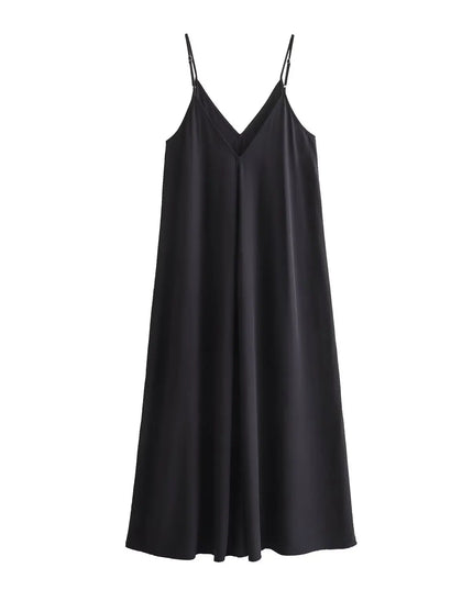 MUJER Black Slip Long Dresses for Women Red Draped Summer Dress Woman 2025 Sexy Backless Maxi Dress Women Summer Beach Dresses
