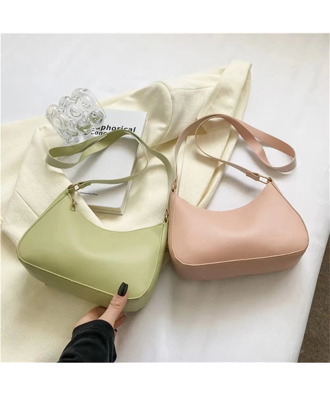 Fashion Korean Version Simple Crossbody Bag Casual Bag Shoulder Bag Armpit Handbag