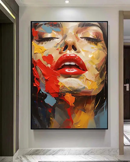 Nude Girl Painting Figurative Handmade Oil Painting Home Artwork Large Abstract Girl Hand Painted Painting On Canvas Wall Art