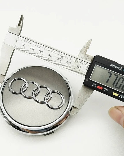 4pcs 60mm 61mm 68mm 69mm 77mm Car Wheel Center Hub Caps For Audi A3 A4 A5 A6 A7 Q3 Q4 Q5 Q7 S3 S4 S5 S6 S7 RS3 RS5 Accessories