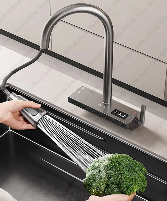 304 Stainless Steel Kitchen Sink Black Single Bowl Thickened Material Wear-Resistant Vegetable Workstation Drainage Accessories
