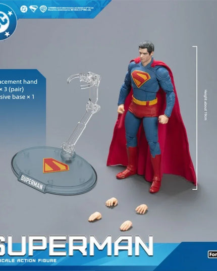 Fondjoy New Superman Lex Luthor 1/9 Action Figure DC Movie Version Gunn's New Superman Figure Ornaments for Toys and Boys Gifts