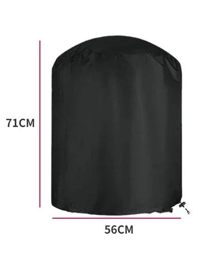 BBQ Cover Anti-Dust Waterproof Heavy Duty Grill Cover Rain Protective Round Rectangle Outdoor Barbecue Cover Accessories