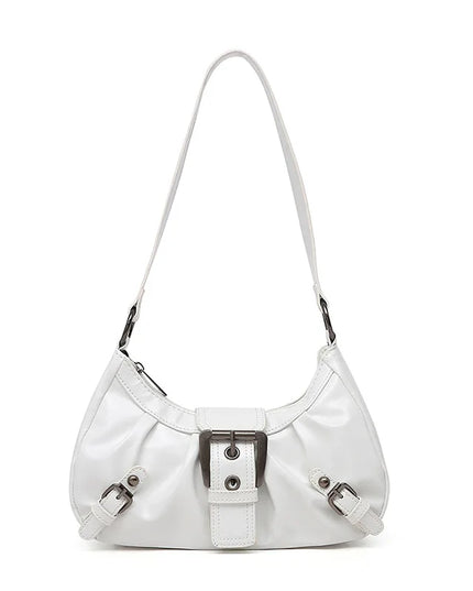 Y2K Retro Pleated Hobo Shoulder Bag for Women Hot Selling Maillard Style Underarm Bag Clutch Handbags for Travel Work Shopping