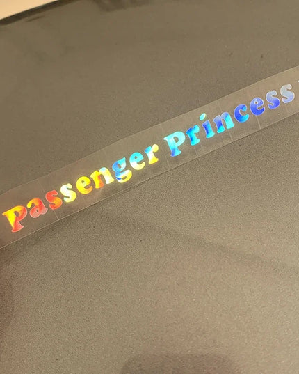 2pcs Mirror Decoration Sticker Passenger Princess Star Mirror Decal Sticker Rearview Mirror Car Vinyl Decoration Funny Car Decal