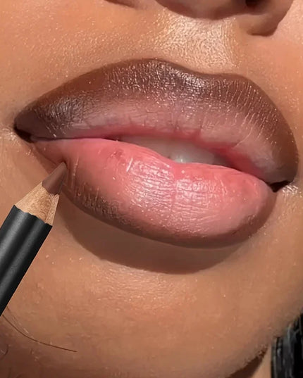 Waterproof Matte Lip Liner Long Lasting Non-Stick Lip Pencil, Smooth Velvet Texture, Ideal for Lip Shape Outline and Makeup Gift