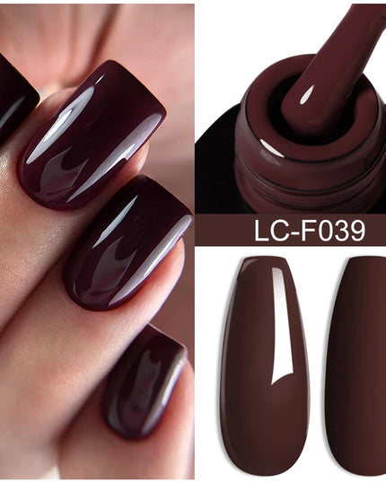 LILYCUTE 15ML Quick Extension Gel Nail Polish Nude Milk White Color Finger Prolong Acrylic Crystal Construction Hard Gel Varnish