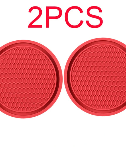 Car Non-slip Water Cup Pad Rhinestone Decoration Auto Interior For Useful Things For Cars Car Duck Ornaments Interior