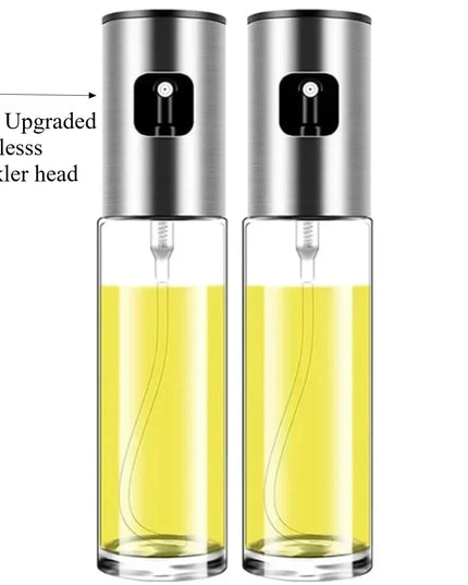 Glass Oil Sprayer for Cooking Olive Spray Mister for Salad BBQ Kitchen Baking Empty Vinegar Bottle