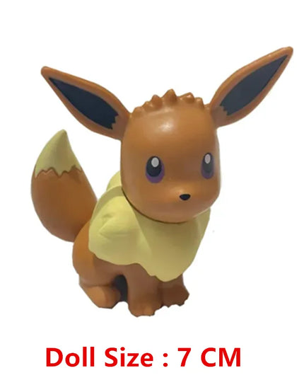 Pokemon 4-13Cm New Cartoons Movie Anime Figure Pikachu Mewtwo Charmander Blastoise Gurado Pet Action Model Toy Gifts