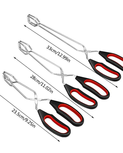 BBQ Tools Barbecue Scissor Tongs Grilled Food Tong Long Handle Scissor BBQ Bread Roast Clip Kitchen Baking Tongs BBQ Accessories