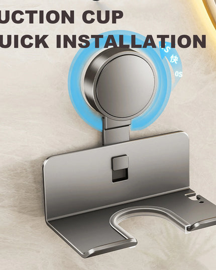 Hair Dryer Holder Wall Dryer Cradle Straightener Stand Hairdryer Organizer Box Toilet Blower Holder Shelf Bathroom Accessories