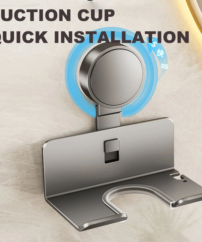 Hair Dryer Holder Wall Dryer Cradle Straightener Stand Hairdryer Organizer Box Toilet Blower Holder Shelf Bathroom Accessories