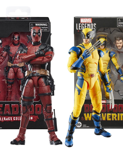 Deadpool & Wolverine Action Figure X-Men Joint Movable New Mutants Wilson Comics Wade Joint Movable Model Movie Toys for Kids