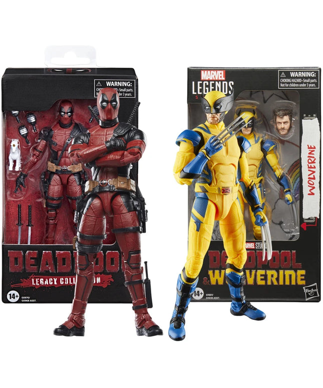 Deadpool & Wolverine Action Figure X-Men Joint Movable New Mutants Wilson Comics Wade Joint Movable Model Movie Toys for Kids