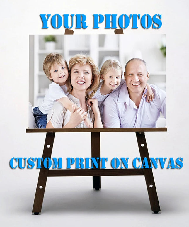 Custom Print Canvas Painting By Your Photo Canvas Poster Personal Gift Customize Figure Animal Pets Pictures Home Decor Prints
