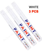 3 Pcs White