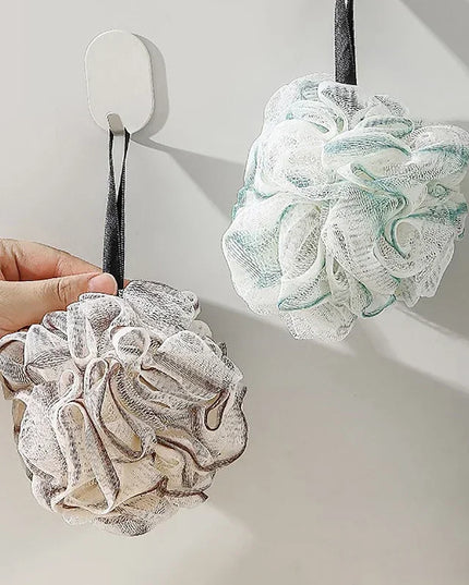 Large sized shower ball does not disperse, scrubbing, ultra soft skincare, foaming, lace bathroom shower, shower flower