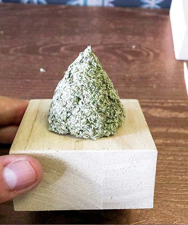 DIY Moxibustion Tower Wooden Mould Pure Wormwood Moxa Traditional Chinese Medicine Therapy Body Massager Warm Uterus Health