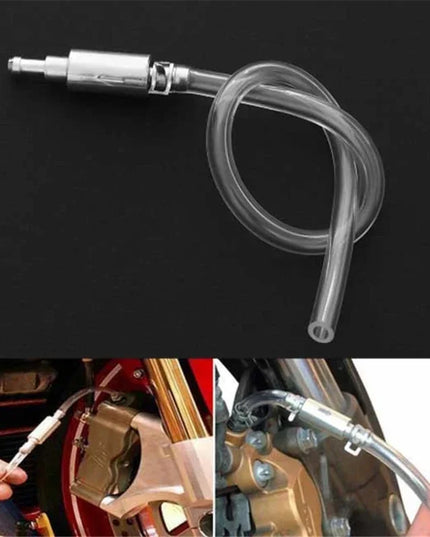 Car Clutch Brake Bleeder Hose Hydraulic Clutch One Way Valve Tube Bleeding Tool Replacement Adapter Kit Auto Accessories