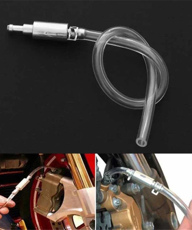 Car Clutch Brake Bleeder Hose Hydraulic Clutch One Way Valve Tube Bleeding Tool Replacement Adapter Kit Auto Accessories