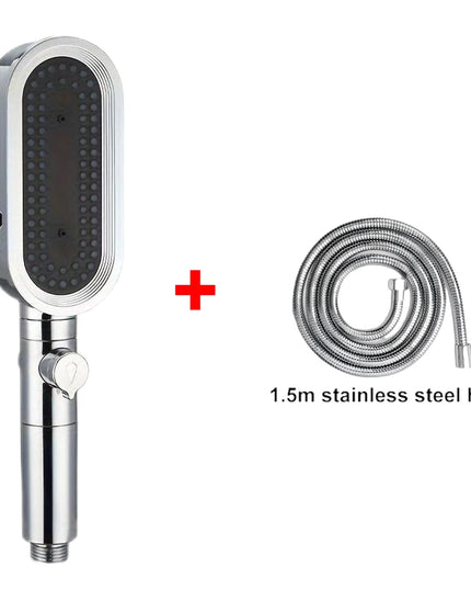 3 Modes Powerful Shower Head Anti-clogging and Easy To Clean Anti Anti-limescale Shower Head Handheld Flexible Bath  Shower Head