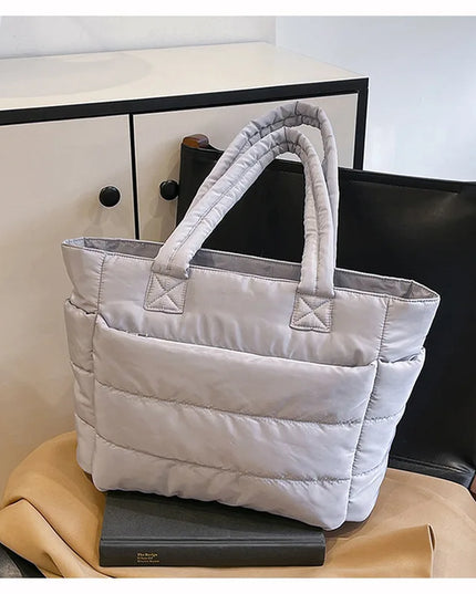 New Large Capacity Tote Bag Versatile Handbag for Women Commuting Bag Messenger Shoulder Bag Multiple Pockets Mummy Bag