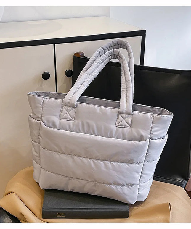 New Large Capacity Tote Bag Versatile Handbag for Women Commuting Bag Messenger Shoulder Bag Multiple Pockets Mummy Bag