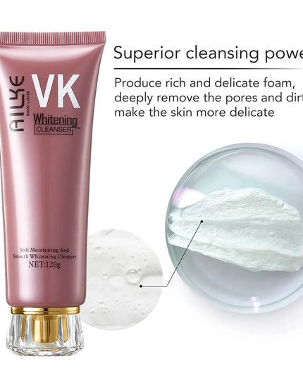 AILKE Lightening Facial Cream, Brightening, Reduce Spots, For Black and Dark Skin, Whitening Face Care Set for All Skin Types