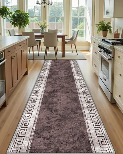 Kitchen Long Runners Carpet Living Room Decoration Corridor Non-slip Rugs Bedroom Doorway Passageway Mat Washable Customizable