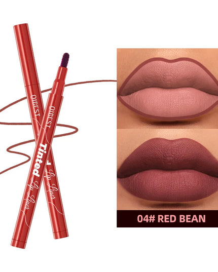 Matte liquid lip liner matte non-stick cup waterproof non-fading lipstick lip pencil