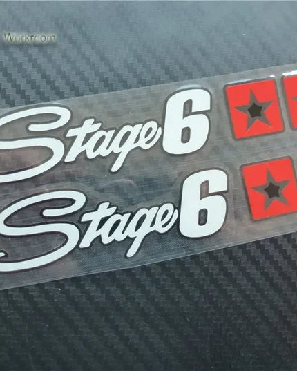 reflective Germany STAGE 6 racing motorcycle stickers motocross car styling moto Exhaust decals sticker  car for  ATV SBK