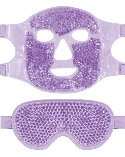 Ice Hot Cold Eye Mask Facial Mask Hot Cold Compress Pack Gel Beads Cold Ice Pack Face Eye Mask Compress Sleeping SPA Beauty Care